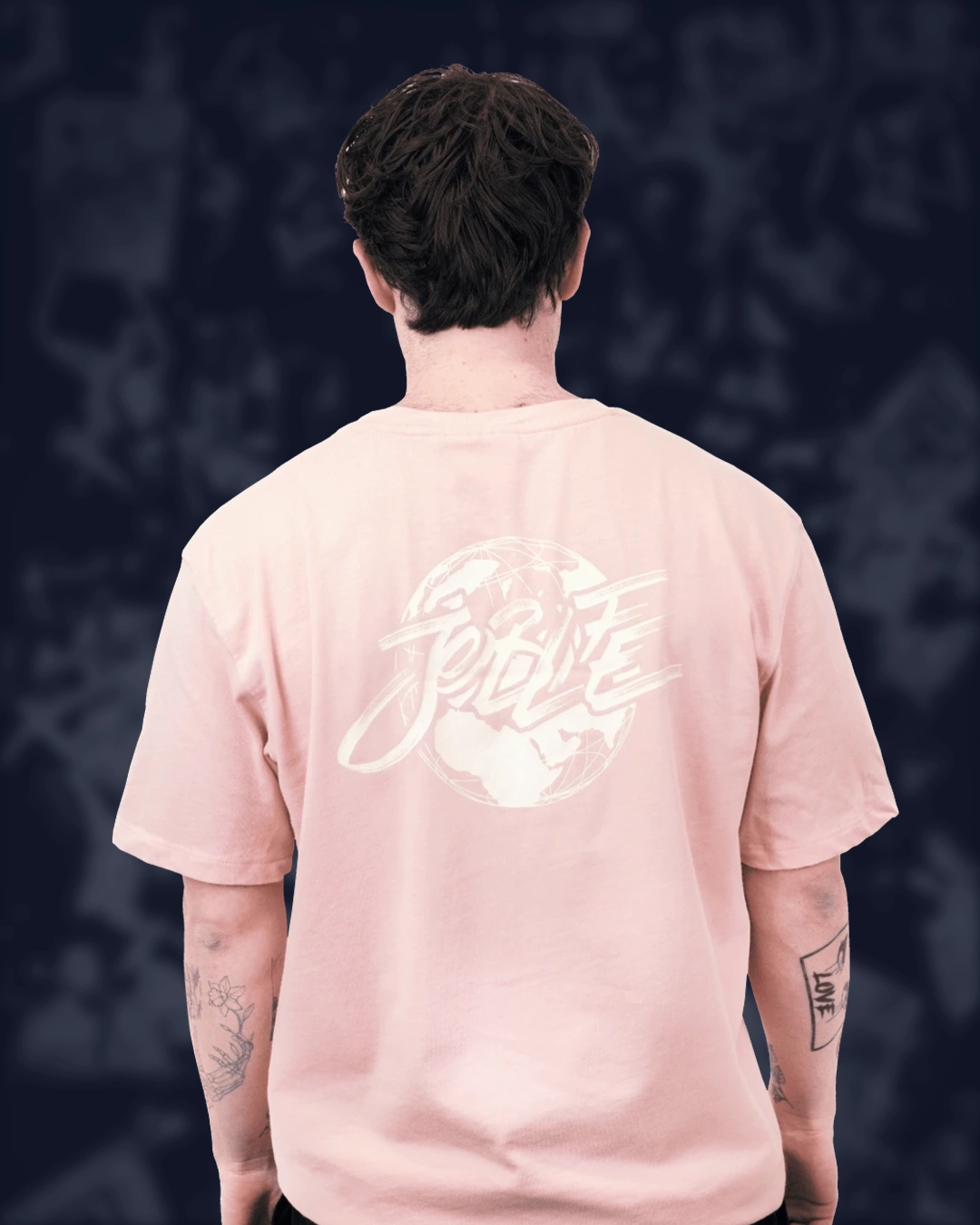 T-shirt Ultra Rose - Dos